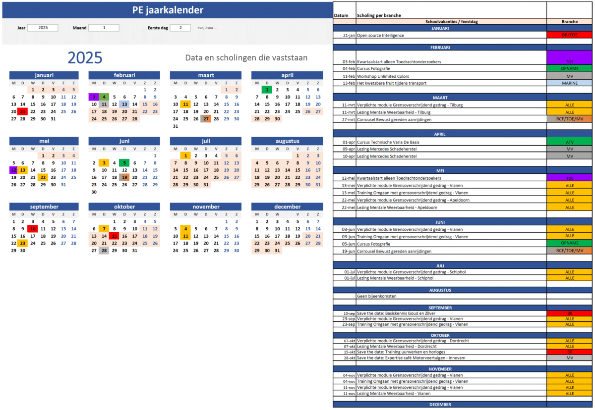 PE jaarkalender 04 2025 - schade expert