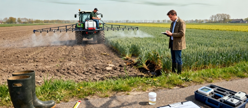 Spuitschades in land- en tuinbouw