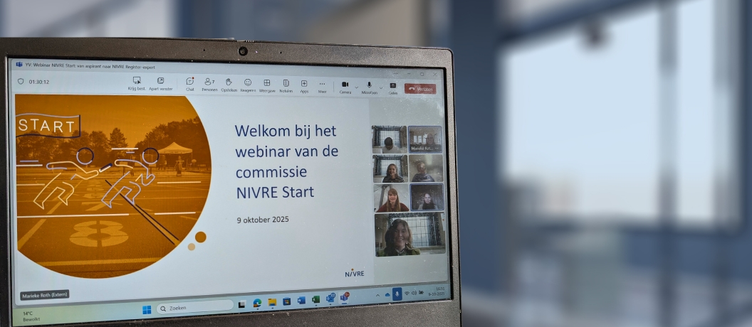 Webinar Jouw weg naar NIVRE Register Expert