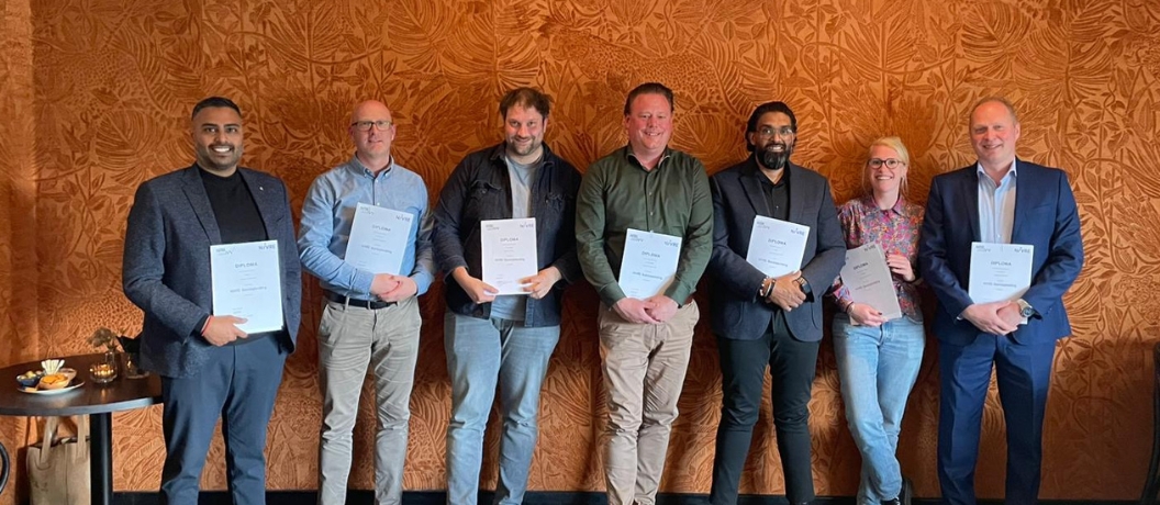 Diploma uitreiking 11 mei