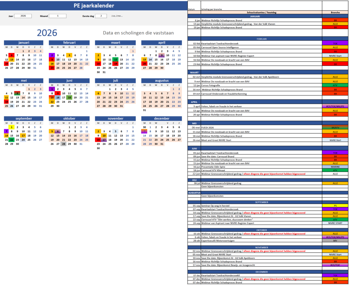 PE-jaarkalender 06-2026